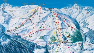 Il territori da Radons (da la vart sanestra sin questa carta) duess vegnir ennavà ils proxims onns. Il territori da Radons (da la vart sanestra sin questa carta) duess vegnir ennavà ils proxims onns.