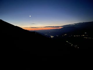 La vista da la damaun si Sumitschun.
