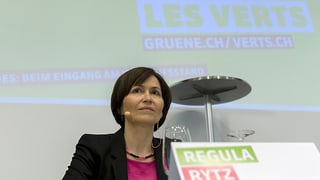 Purtret da la co-presidenta dals Verds e Cussegliera naziunala da Berna, Regula Rytz.