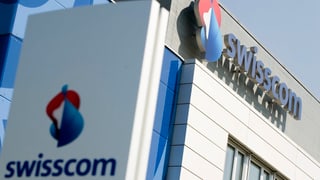 Purtret d'in logo da la Swisscom. 
