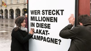 Placat da la campagna per l'iniziativa da transparenza.