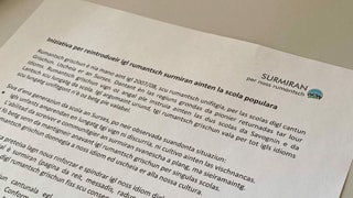 Acualmain è il cussegl da scola val Alvra Dafora e la vischnanca da Surses vi da l'elavurar il messadi per la votaziun.