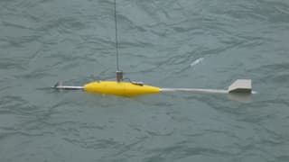 Il torpedo mellen, in instrument per mesirar la profunditad ed il current en differents lieus dal Rain.