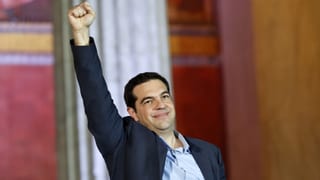 Il nov primminister da la Grezia Alexis Tsipras.