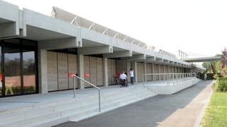 Purtret dal center da sport a Tenero. 