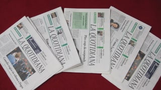 divers exemplars da la Quotidiana
