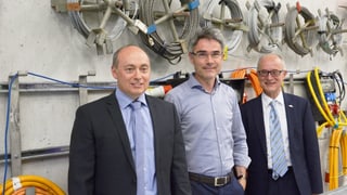 Christian Capaul, Mario Cavigelli e Markus Feltscher