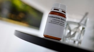 Purtret dal medicament che vegn duvrà per far suizidi. 