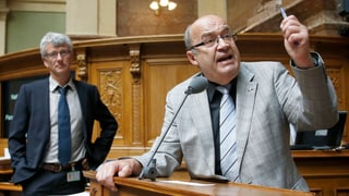Purtret da l'anteriur cusseglier naziunal Christian Miesch. 