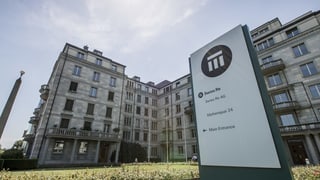 La sedia da Swiss Re a Turitg.