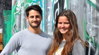 Betg adina perina politicamain - ils dus fragliuns Luis e Tina Deplazes.