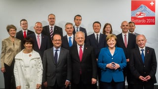 Il Cussegl federal stat en posa cun ils schefs da stadi dals stadis vischins
