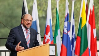 Il president dal parlament da l'UE Martin Schulz tegna pled a las festivitads a Schengen.