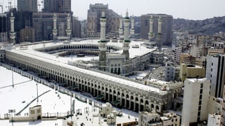 La Gronda moschea a Mecca.