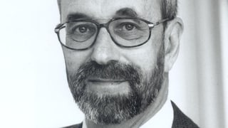 Chasper Stupan, l'emprim directur da RTR. Chasper Stupan, l'emprim directur da RTR.
