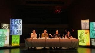 Da sanester: Nikolaus Schmid, Samuel Schwarz, Ute Haferburg e Martina Mutzner.