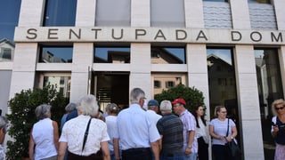 Chasa sentupada a Domat.