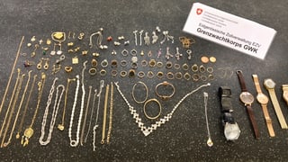 bischutaria confiscada da la guardia da cunfin