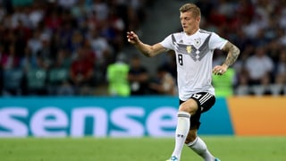 Il giugader da ballape Toni Kroos en acziun.