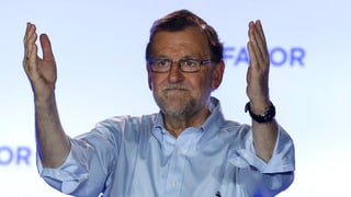 mariano rajoy en posa d'engraziament