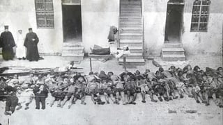 Atrocitads: Armens mazzads da l'Imperi osmanic en la citad siriana Aleppo l'onn 1915.