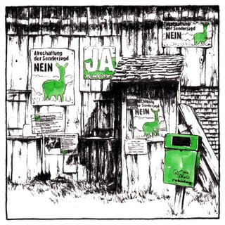 Placats da votaziun vi d'in tablà. Placats da votaziun vi d'in tablà.