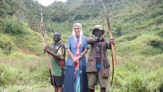 Muniessa Lorena Jenal a Papua Nova Guinea.