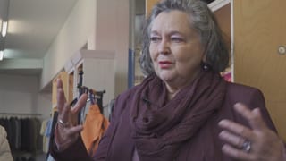 Frau am reden Frau am reden