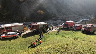 Purtret dals autos da pumpiers e polizia dasper l'aual. Purtret dals autos da pumpiers e polizia dasper l'aual.
