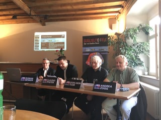 Andrea Zogg, Gion Gieri Tuor, Claudio Pfister, Roman Benker