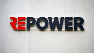 Il logo da Repower.