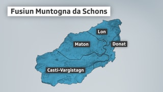 Questas quatter vischnancas preparan ina votaziun da fusiun.