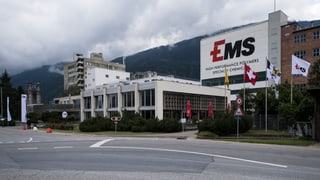 Ils bajetgs da la Ems-Chemie a Domat.