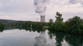 L'ovra atomara Gösgen sper l'Aare.