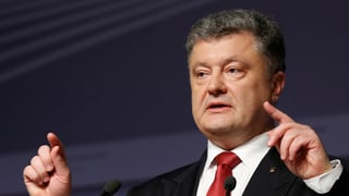 Il president ucranais Petro Poroschenko.