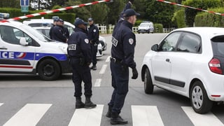 Policists segireschan in lieu. 