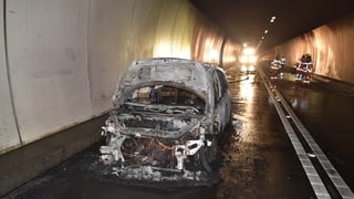 L'auto è brischà ora dal tuttafatg. 