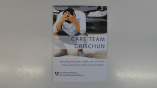 Brochura dal Care Team Grischun.