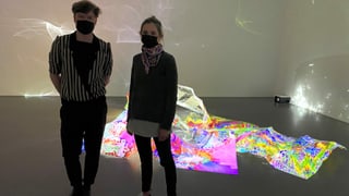 Selina Fröhlicher e Micha Bietenhader han gudagnà il premi da l'uniun grischuna d'art ed exponan lur lavur en il museum d'art. Selina Fröhlicher e Micha Bietenhader han gudagnà il premi da l'uniun grischuna d'art ed exponan lur lavur en il museum d'art.