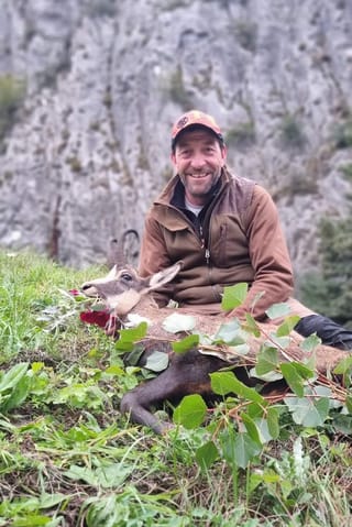 Buc-chamutsch da 5 1/4 onns, sajettà sin il territori da Cuira ils 24 da settember.