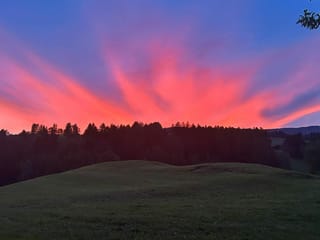 Himmel über Masein.