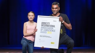 Greta Thunberg survign surdà il premi d'in um.