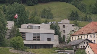 Il bajetg dal gimnasi da la claustra da Mustér. 