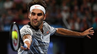 Roger Federer al Australian Open.