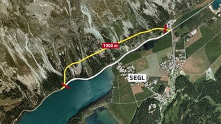 Illustraziun dal traject