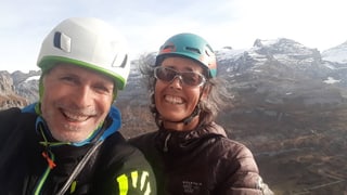 Martin Kreilliger e Rita Christen sin in cuolm