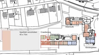 plan da construcziun chasa da scola Favugn