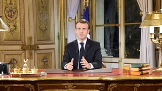 Il president franzos Emmanuel Macron.