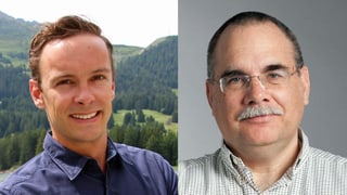 purtret dals dus candidats in dasper l'auter. 