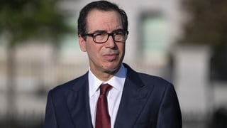 Minister da finanzas Steven Mnuchin.